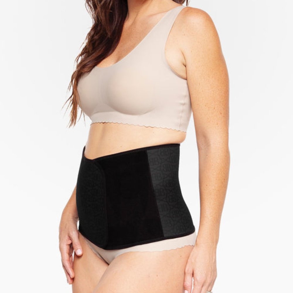 Original Postpartum Belly Wrap- Belly Bandit, Medium, Black